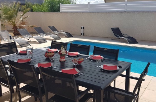 Vendres Villa | Luxury air-conditioned villa with private pool in Vendres