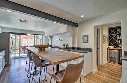North Valley Cottage | Luxury Albuquerque Home w/Pool, Deck, + Hot Tub!