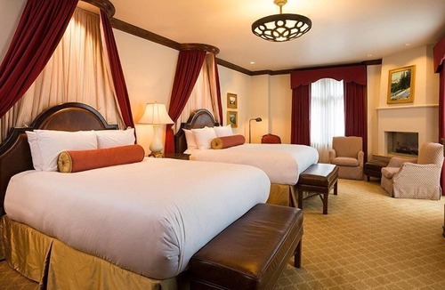 Vail Hotel | Luxury Alpine Room + Fireplace | Rooftop Hot Pools