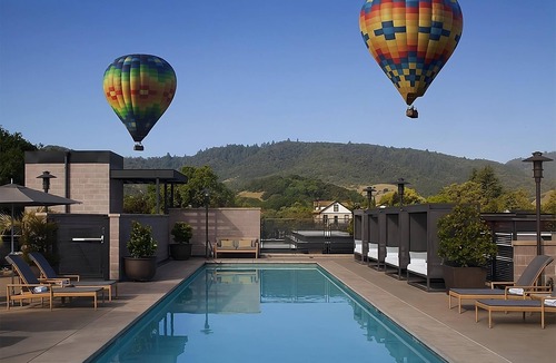 Yountville House | Luxury Amenities and Personalized Service! Rooftop Pool, Fireplace!