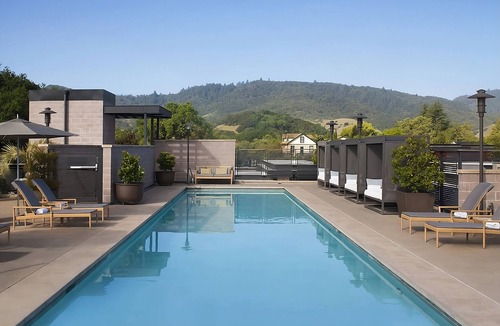Yountville House | Luxury Amenities and Personalized Service! Rooftop Pool, Fireplace!