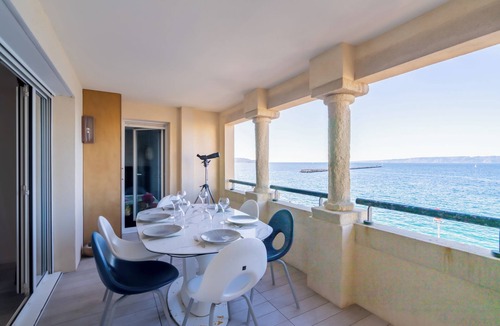 Le Pharo Apartment | Luxury and sea view, 3 bedrooms, plage des Catalans