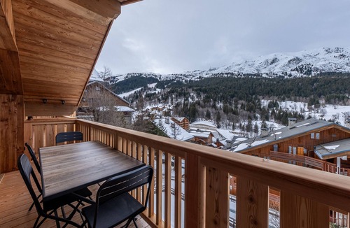 Meribel Centre Apartment | Luxury apartment with 5* concierge, mountain view, 3 bedrooms, ski room
