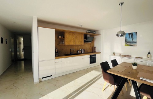 Moca Apartment | Luxury App. RUBIN in Makarska with dream view, pool, balcony, elevator, parking, WLAN