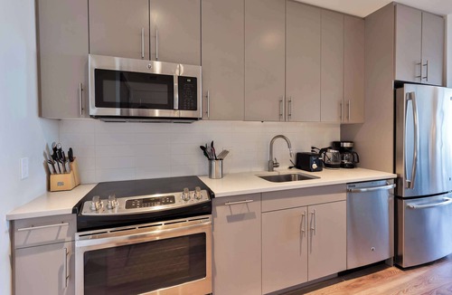 Seaport District Apartment | Luxury Apt Seaport with Gym and Pool