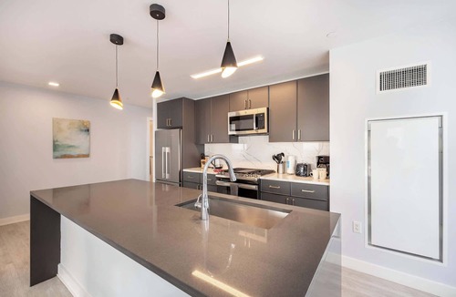 New Rochelle Apartment | Luxury Apt with Infrared Sauna