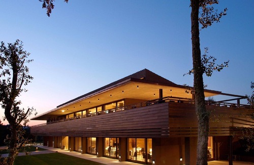 Caldes de Malavella Villa | Luxury architect design 4 bedroom villa at 5 star resort. Private garden. Pool.