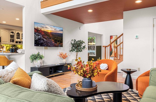Weaverville House | Luxury Asheville Getaway | Pool, Hot Tub, Sauna, Cinema, Two Game Rooms | Sleeps 24