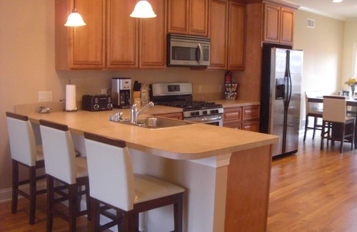 Seaside Heights House | Luxury beach townhome with ocean/beach/boardwalk view from private rooftop deck