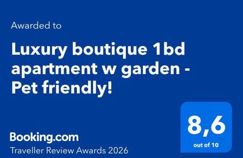 Golf Bahia House | Luxury boutique 1bd apartment w garden - Pet friendly!