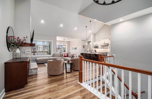 Boyne Falls House | Luxury Boyne Mountain Ski-In/Out with Hot Tub