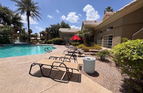 Singletree Ranch Condo | Luxury bright 2 bdrm groundfloor condo with easy access and AC in PV Scottsdale!