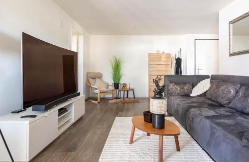 Uster District Apartment | Luxury Business Apartment with 2 Monitors and Parking