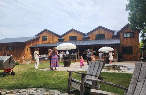 Burlington House | Luxury Chalet, entertain up to 70 people, waterfall, firepit, putting green.