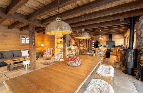 Xonrupt-Longemer Ski Chalet | Luxury chalet LE CARIBOU, near Gérardmer, exceptional view, jacuzzi.