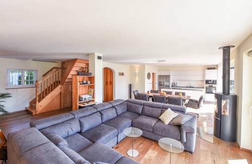 Chermignon Ski Chalet | Luxury chalet with sauna and jacuzzi. 180 degrees view over the Rhone valley