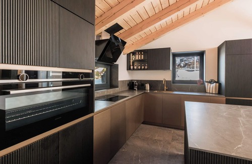 Graechen Ski Chalet | Luxury chalet with panorama, sauna, steam bath, hot tub & cinema, fondue house, and much more.