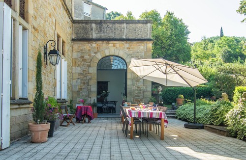 Chalabre House | Luxury Chateau with pool + private gardens in historic South France village