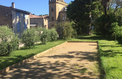 Chalabre House | Luxury Chateau with pool + private gardens in historic South France village