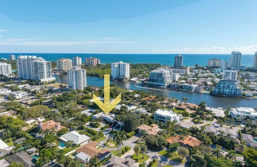 Sunrise Intracoastal House | Luxury Coastal Villa w/Heated Pool —Minutes to Fort Lauderdale Beach & Las Olas