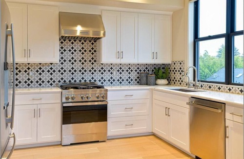 Historic Downtown District Cabin | Luxury condo with 2 bedrooms/2 bathrooms, sleeper sofa, full kitchen.