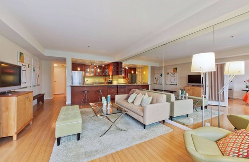Civic Center Condo | Luxury Condo with Concierge/Security/Pool/Gym On-Site