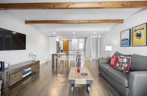Mont-Tremblant Condo | Luxury Condominium with Rustic Minimalist Style