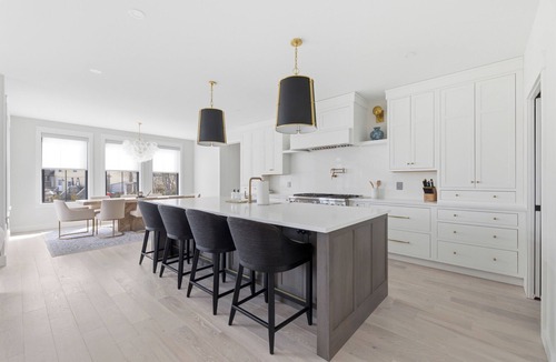 Kennebunk House | Luxury Designer Coastal Retreat | KBK | Heart of Lower Village—walk to shops, restaurants, and beaches, then unwind in your own private backyard oasis.