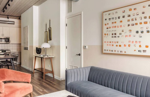 Near North Side Apartment | Luxury Designer Loft 402 | River North