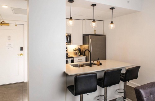 East Town Apartment | Luxury Downtown Apt with Parking, Gym, and Lap Pool