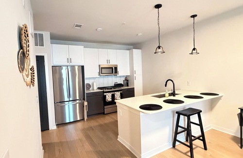 Montrose Apartment | Luxury Downtown Houston Skyline Suite