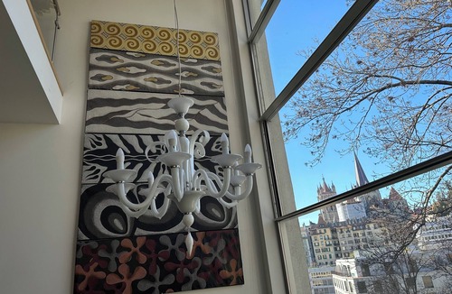 Lausanne Center Apartment | Luxury Duplex with Rooftop & Cathedral View – Central Lausanne