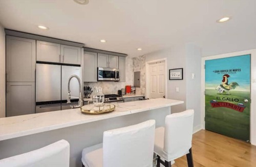 Lower West Side Apartment | Luxury East Pilsen Studio with Cal King Bed for 2