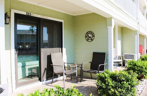 Rockport House | Luxury End Condo. Boat slip at your back patio.