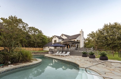 Wagoner House | Luxury Escape: Pond, Pool & 5 Beautiful and Private Acres