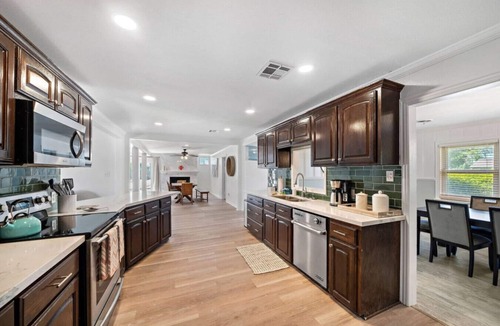 La Porte House | Luxury Estate with Pool & Game Room