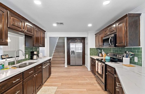 La Porte House | Luxury Estate with Pool & Game Room