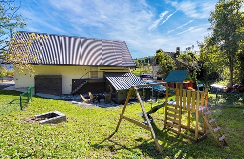 Vrbovsko House | Luxury forest home with private pool, jacuzzi, sauna and playground
