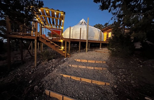 High Rolls Mountain Park RV Rental | Luxury Glamping in High Rolls Mountain Park, NM Stunning Views & Modern Comforts