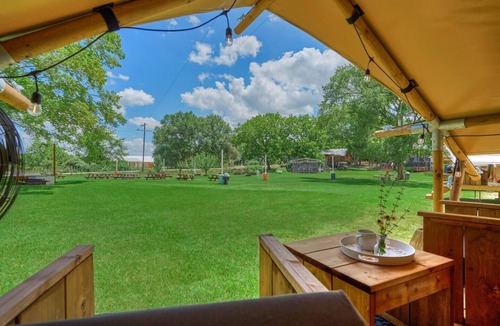 Navasota RV Rental | Luxury Glamping on a Honey Farm!
