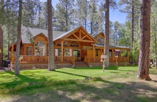 Pinetop Cabin | Luxury Golf Cabin - Pinetop Lakes - 360 Deck
