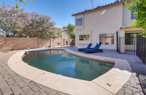 Canyon Trails House | Luxury Goodyear Home w/Private Pool + Pickleball!