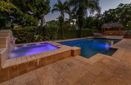 Harbor Hills House | Luxury Harbor Home – Pool, Hot Tub, Basketball Court & Tiki Lounge Near Gulf Beaches