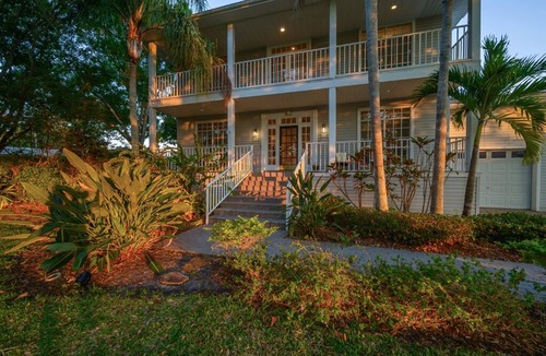 Harbor Hills House | Luxury Harbor Home – Pool, Hot Tub, Basketball Court & Tiki Lounge Near Gulf Beaches