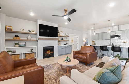 Meridian House | Luxury Home Mineral Spa Game Room Fire Pit