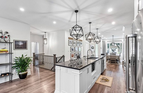 Courtice House | Luxury home newly renovated with large kitchen and living space.