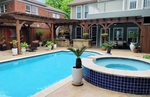 Oak Lawn House | Luxury home, Pool & Spa, steps from Cedar Springs