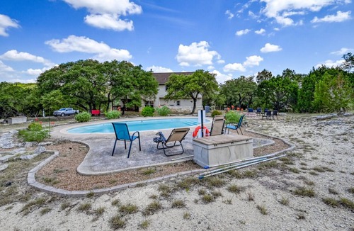 Spring Branch House | Luxury Home! - Pool - Fire Pit - Near Canyon Lake!