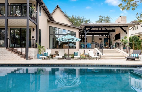 Tarrytown House | Luxury home, private pool, lush yard, walk to Lake Austin & quick Uber DT