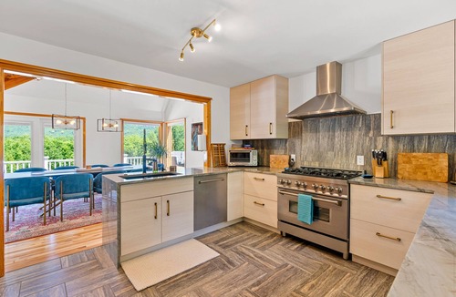 Lake Lure Cabin | Luxury Home with MountainViews PoolTable Chefs Kitchen FirePit